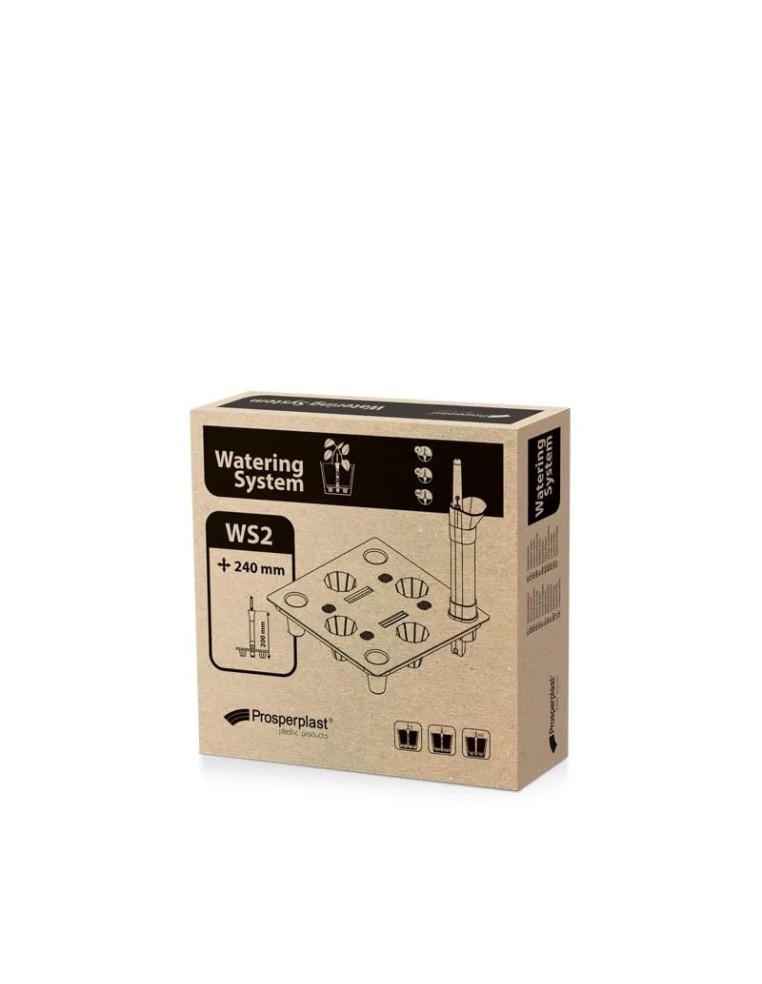 Bewässerungssystem quadratisch 22 × 22 cm mit Wasserstandsanzeiger | Töpferkönig