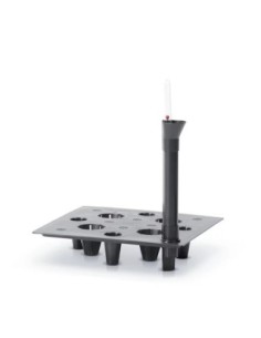 Bewässerungssystem quadratisch 24 × 24 cm mit Wasserstandsanzeiger | Töpferkönig 2