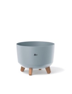 Plantenschaal rond op pootjes Ø29 × 22 cm mat, 9,8 L – Grijs | Töpferkönig