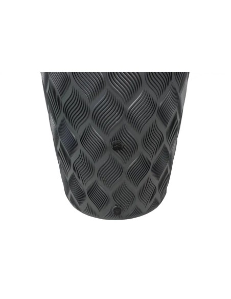 Cisterna per acqua piovana 240 L con rilievo a onde Ø60 × 112 cm – Antracite | Töpferkönig