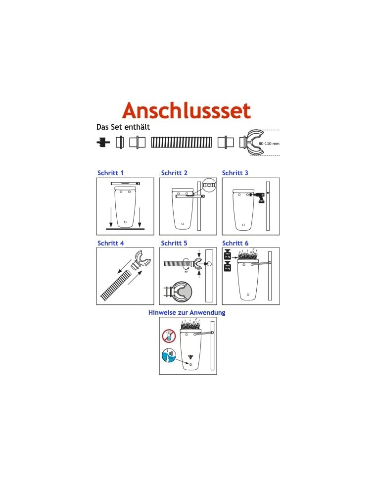 Récupérateur d'eau de pluie 240 L à structure lignée Ø60 × 112 cm – Gris clair | Töpferkönig