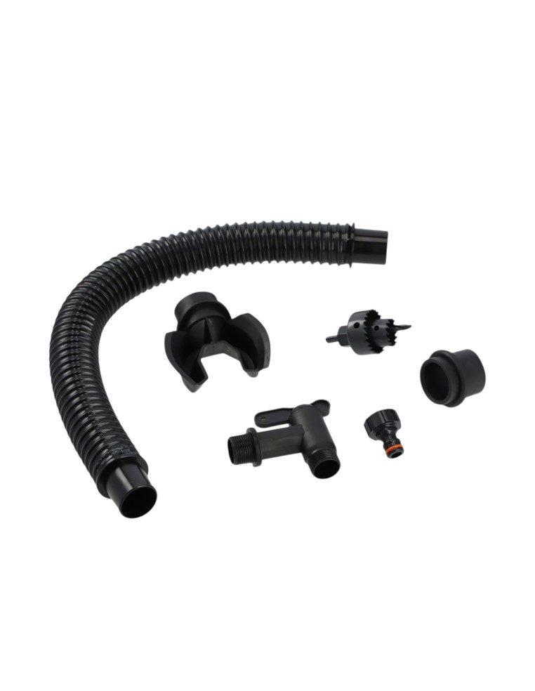 Set di collegamento con rubinetto per cisterna per acqua piovana 240 L | Töpferkönig