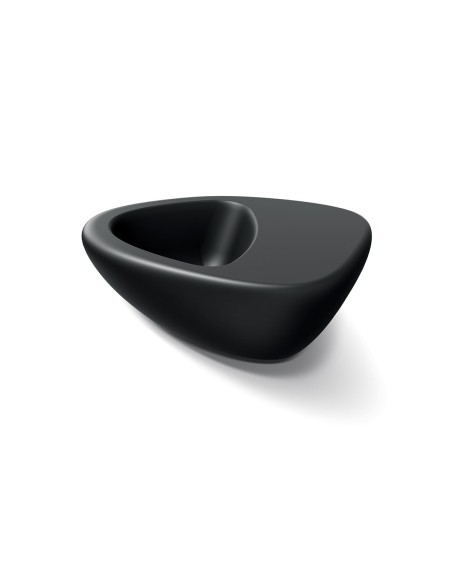 Pflanzschale 120 × 120 × 38 cm matt, 77 L – Schwarz | Töpferkönig